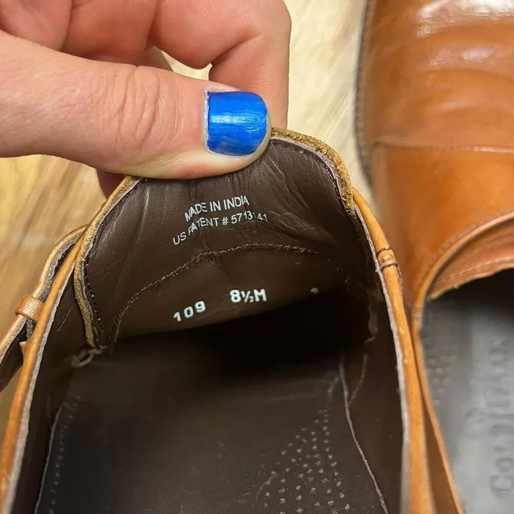 Cole-haan Men's Brown and Tan Oxfords